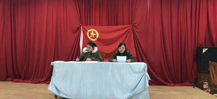 劉潭服裝團(tuán)支部召開年終交流會