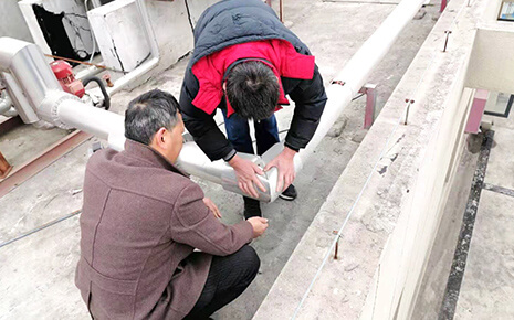 劉潭服裝做好防凍保暖工作，安全度過寒潮