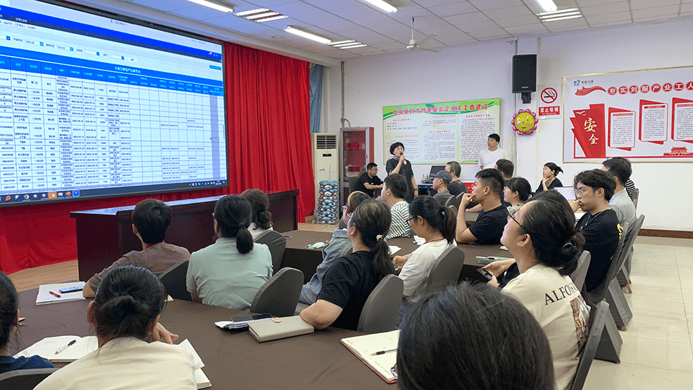 劉潭服裝羅斯上線實(shí)施問(wèn)題反饋暨再次培訓(xùn)會(huì)