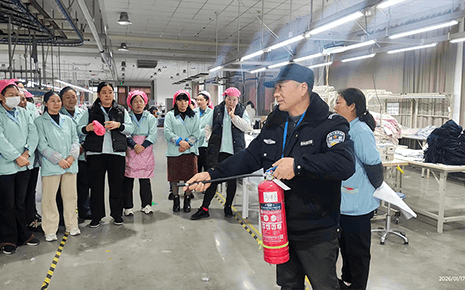 劉潭服裝：消防培訓(xùn)進車間，安全意識入人心