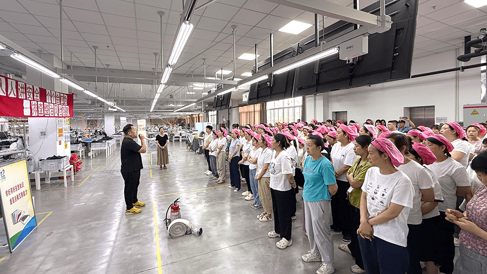 劉潭服裝扎實開展安全生產(chǎn)月系列活動