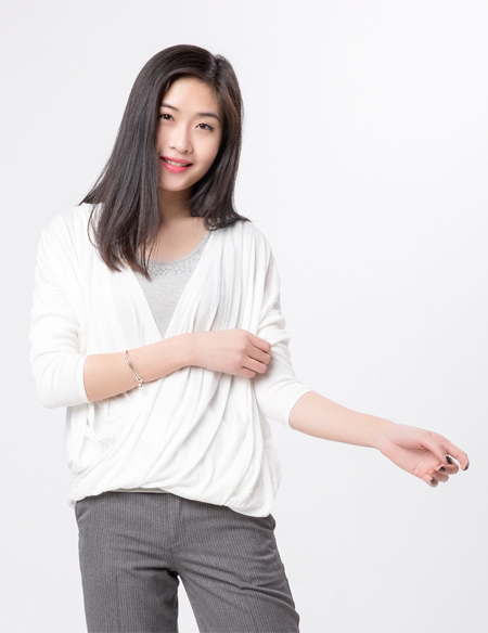 女式長(zhǎng)袖針織衫