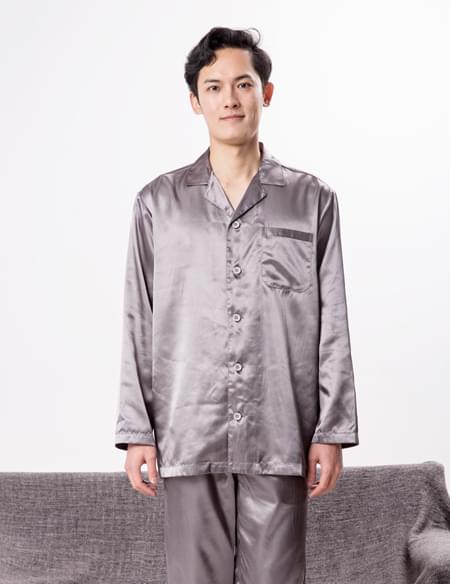 色丁棉貢睡衣