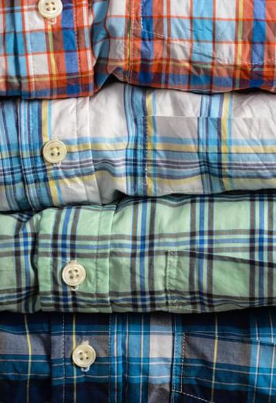 全棉絨布襯衫